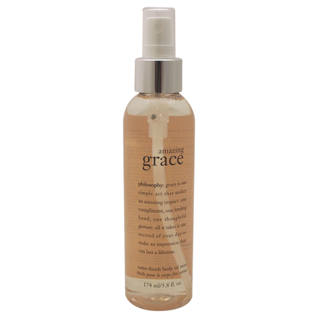 Philosophy Amazing Grace Satin-finish Body Oil Mist Women 58 oz 29$