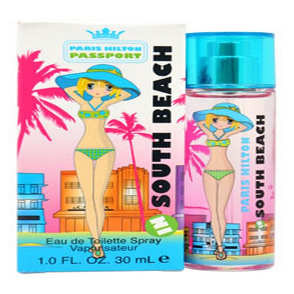 Paris Hilton South Beach Passport Eau De Toilette Women 1 oz 9$