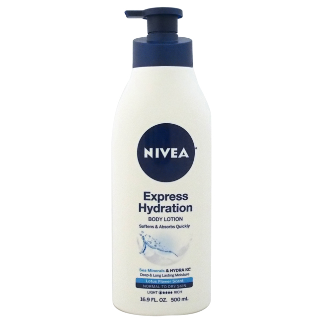 Nivea Express Hydration Body Lotion Unisex 16.9 oz