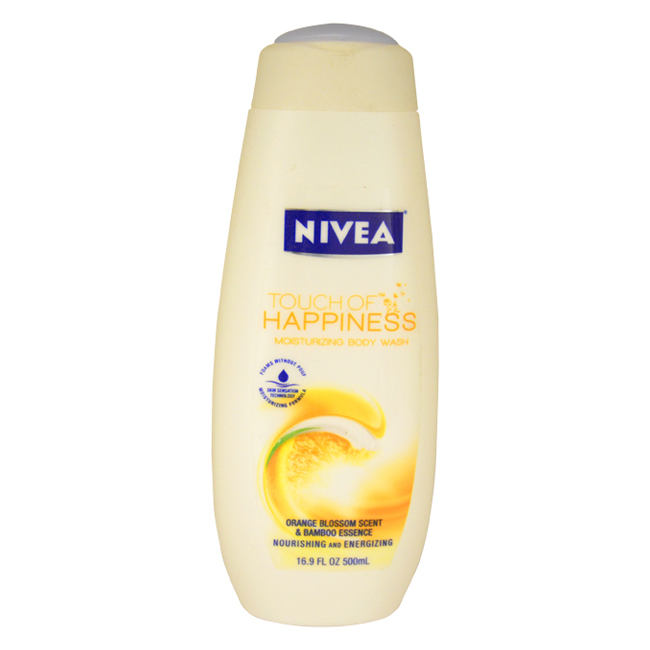 Nivea Touch Of Happiness Orange Blossom Scent & Bamboo E Unisex 16.9 oz