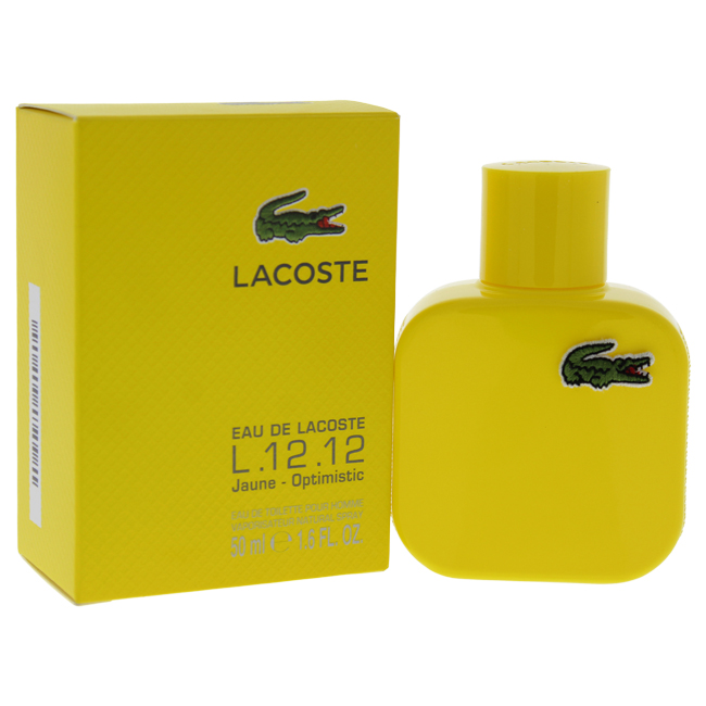 Lacoste L1212 Yellow Eau De Toilette Men 17 Oz 33$