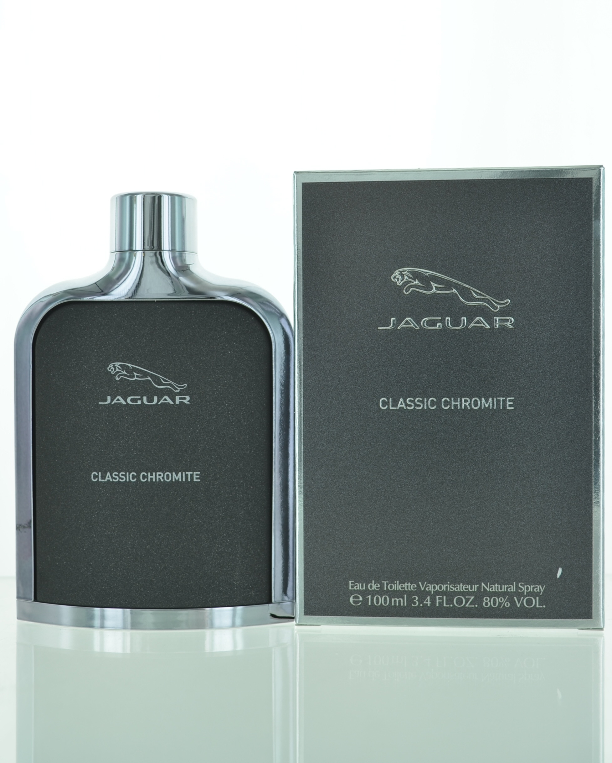 Jaguar Classic Chromite Eau De Toilette Men 3.4 Oz