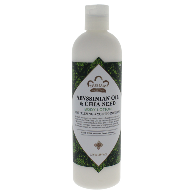 Nubian Heritage Abyssinian Oil & Chia Seed Unisex 13 oz