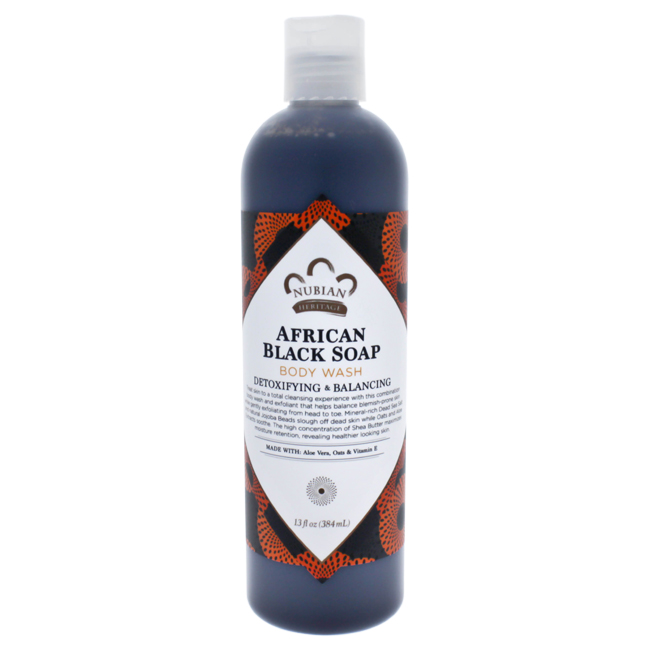Nubian Heritage African Black Soap Unisex 13 oz