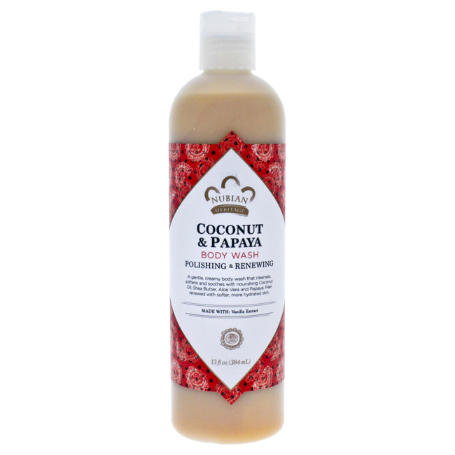 Nubian Heritage Coconut & Papaya Unisex 13 oz