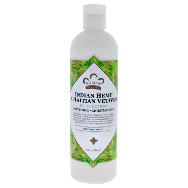 Nubian Heritage Indian Hemp & Haitian Vetiver Unisex 13 oz