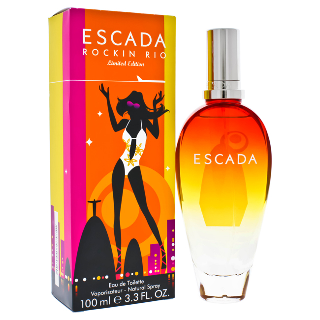 Escada Rockin Rio Eau De Toilette Women 34 Oz 38$