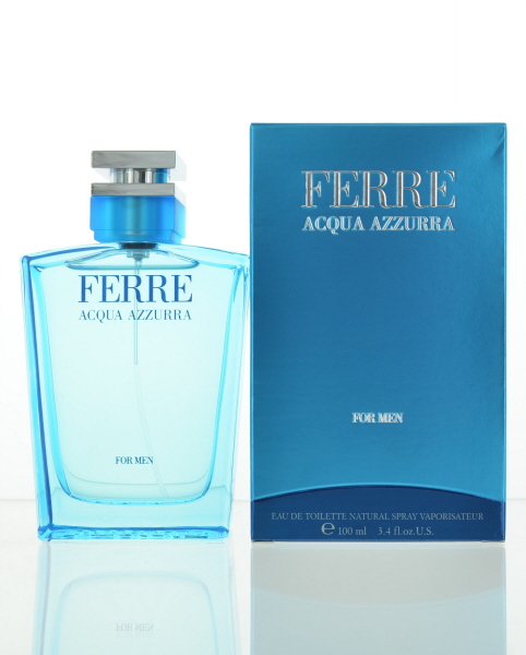 Gianfranco Ferre Ferre Acqua Azzurra Eau De Toilette Men 3.4 Oz