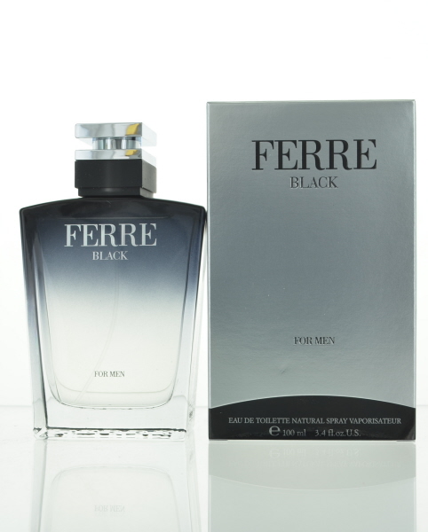 Gianfranco Ferre Ferre Black Eau De Toilette Men 3.4 Oz