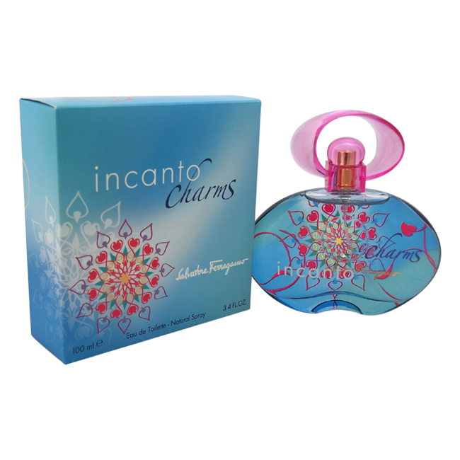 Salvatore Ferragamo Incanto Charms Eau De Toilette Women 34 Oz 25$