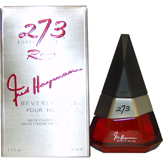 Fred Hayman 273 Red Eau De Cologne Men 17 Oz 16$