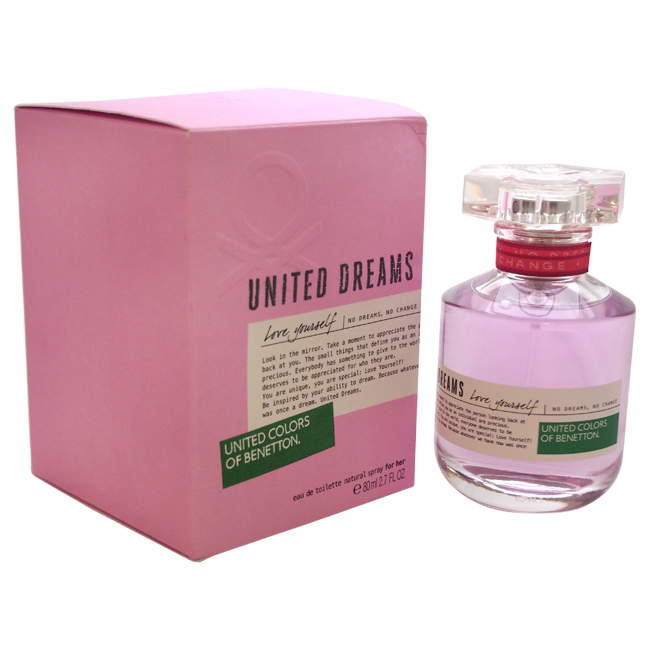 United Colors Of Benetton United Dreams Love Yourself Eau De Toilette Women 2.4 Oz
