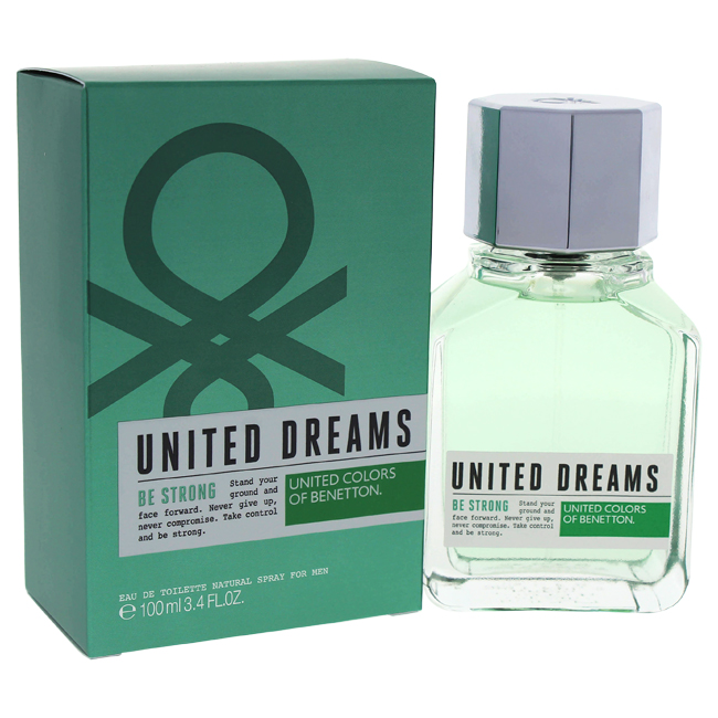 United Colors Of Benetton United Dreams Be Strong Eau De Toilette Men 3.4 Oz