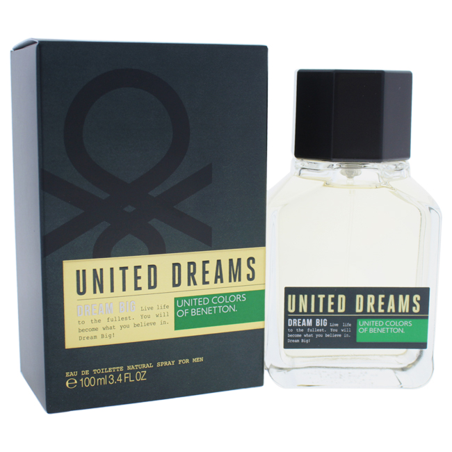 United Colors Of Benetton United Dreams Dream Big Eau De Toilette Men 3.4 Oz