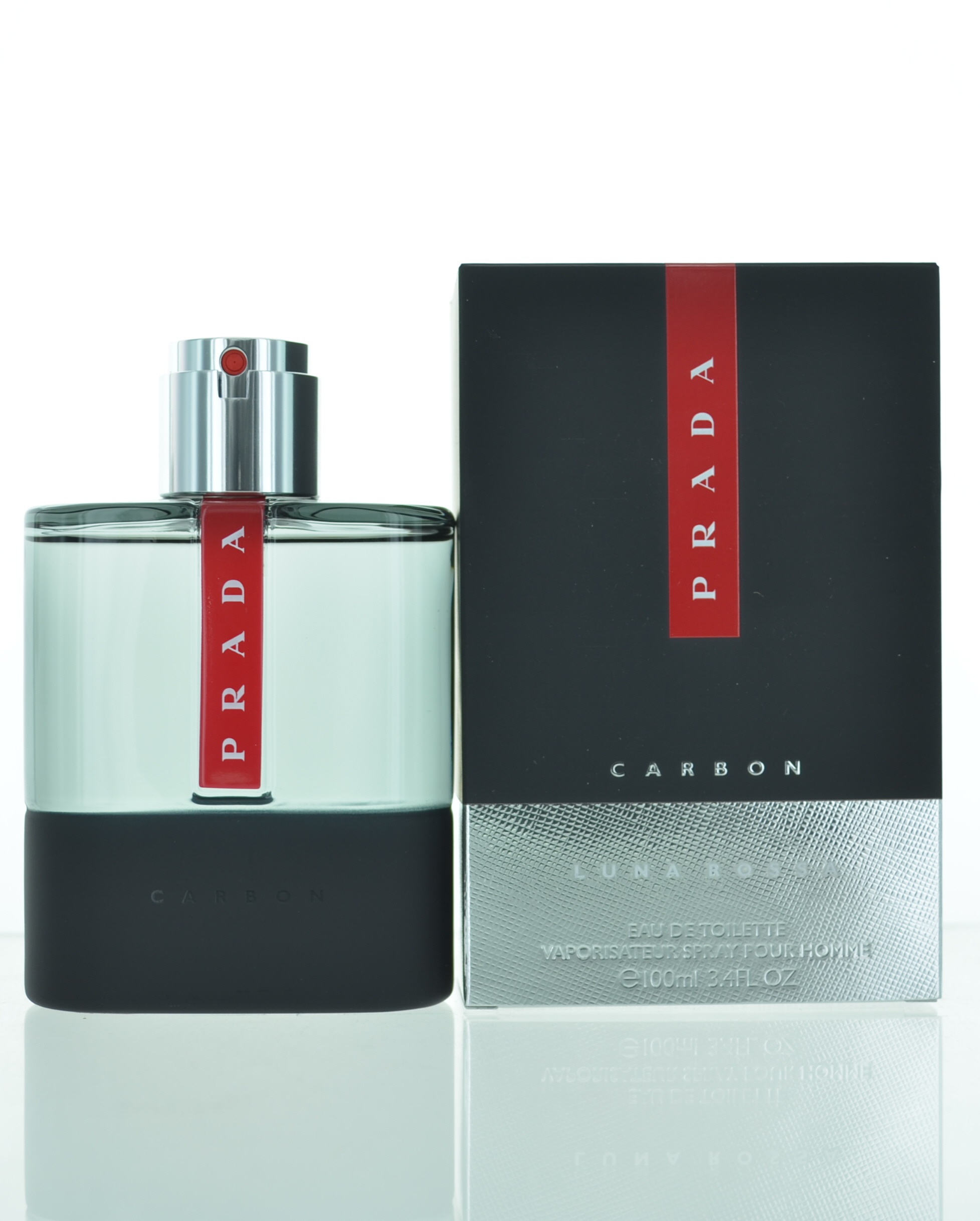 Prada Luna Rossa Carbon Eau De Toilette Men 34 Oz 112$
