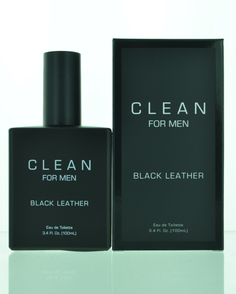 Clean Black Leather Eau De Toilette Men 34 Oz 34$