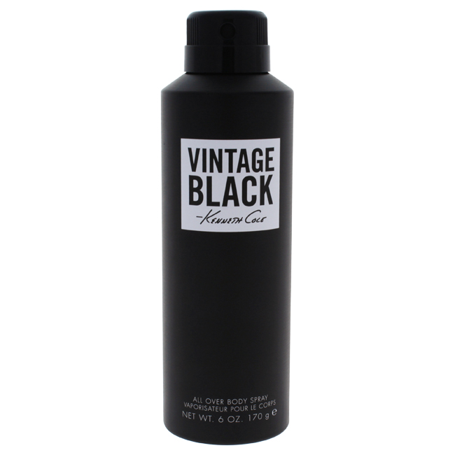 Kenneth Cole Vintage Black Body Spray Men 6 oz 12$
