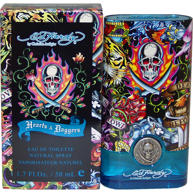 Christian Audigier Ed Hardy Hearts Daggers Eau De Toilette Men 17 Oz 16$